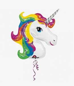 Giant Rainbow Unicorn Balloon