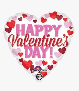 Colorful Hearts Balloon